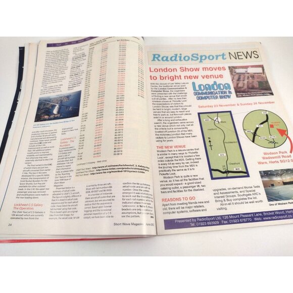 Short Wave Magazine June 2002 German Air Force Radio USAF Galaxy Scanning - Picture 5 of 7